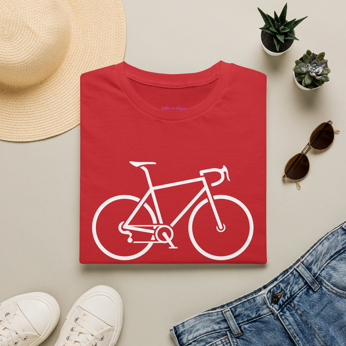 Busy (Road) Biking // Unisex Softstyle T-Shirt