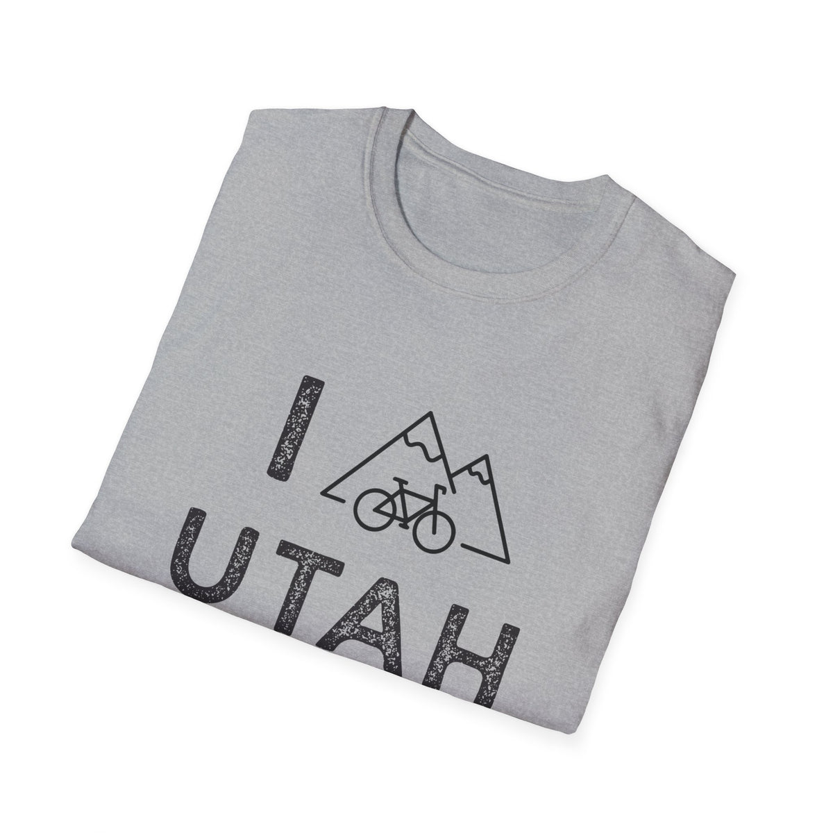 I (Mountain) Bike Utah // Unisex Softstyle T-Shirt