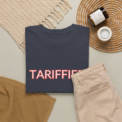 Tarrified // Unisex Heavy Cotton Tee - Scary Economy Statement Shirt