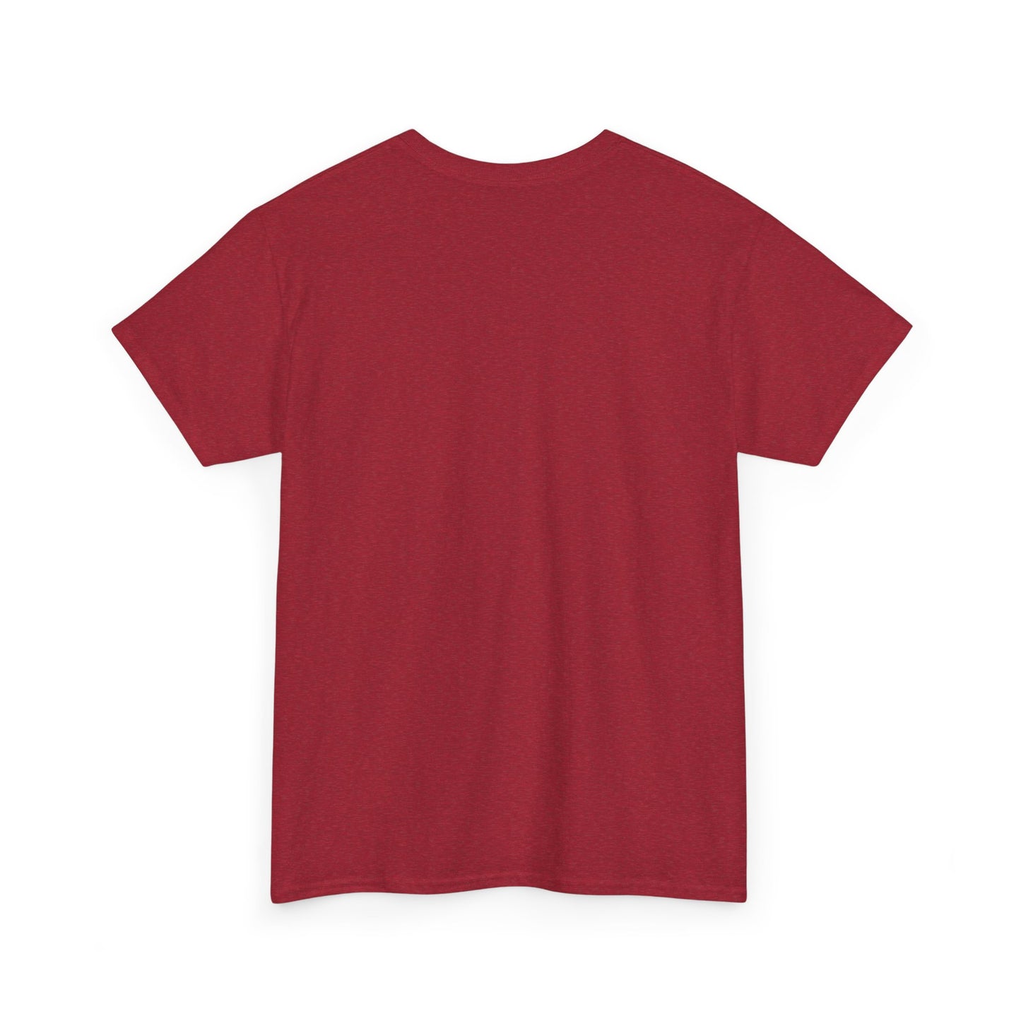 Golden Retriever with Sign //  Unisex Heavy Cotton Tee