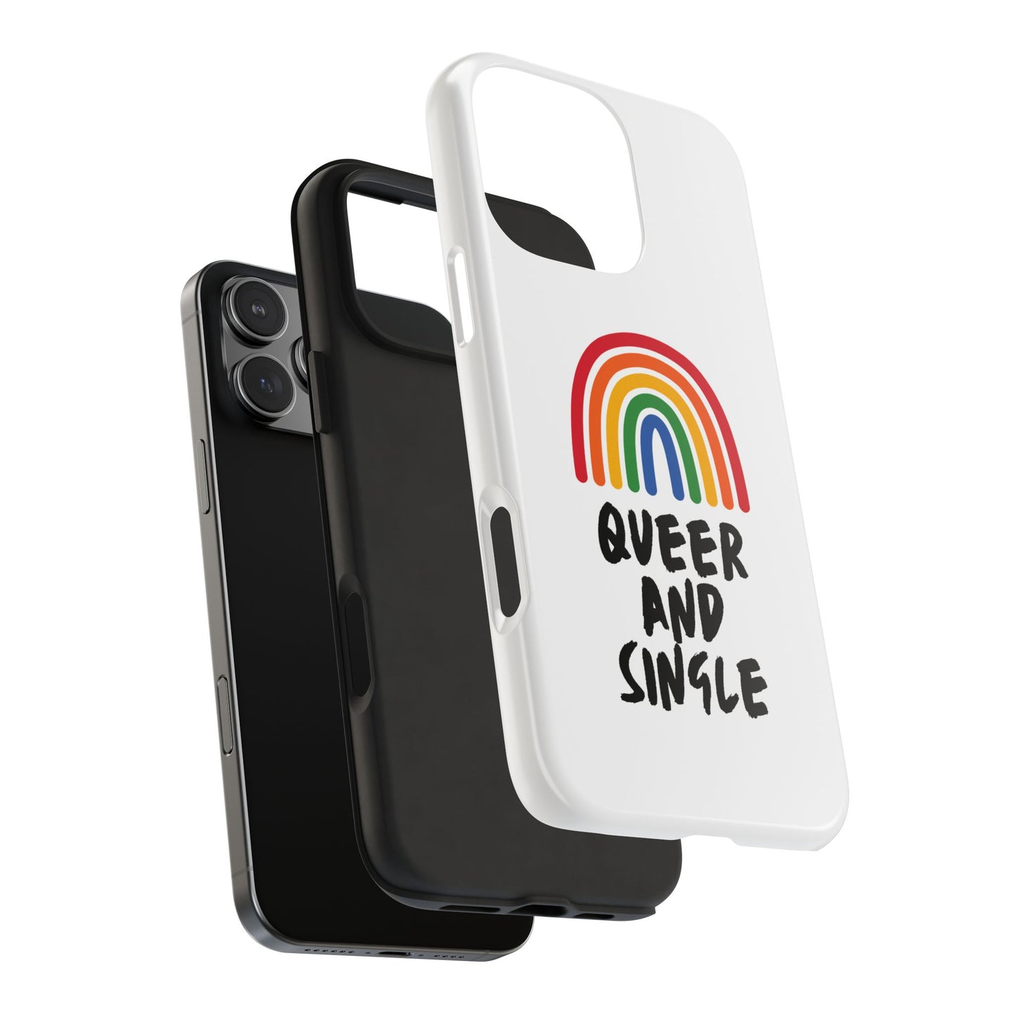Queer and Single // Phone Case