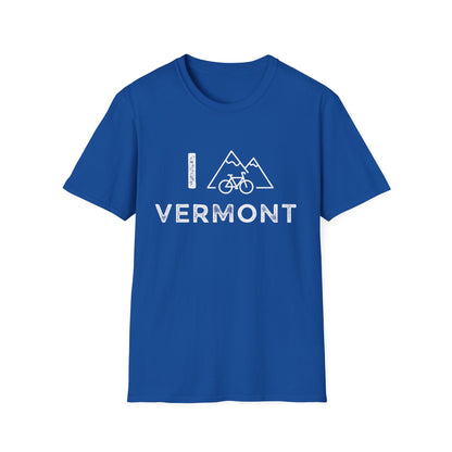 I (Mountain) Bike Vermont // Unisex Softstyle T-Shirt