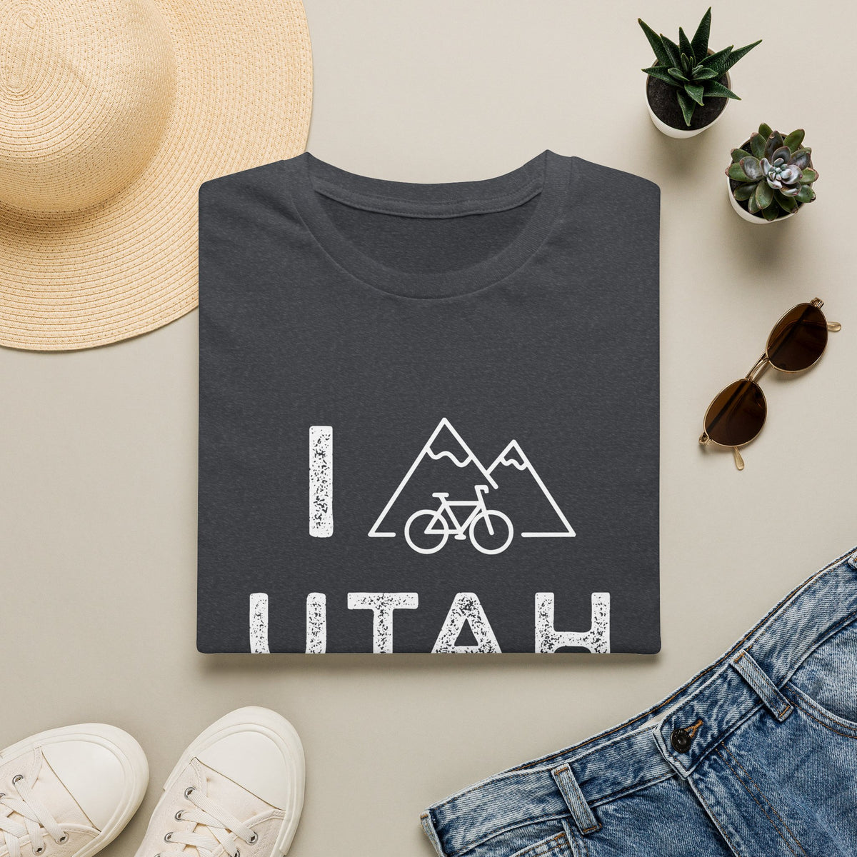 I (Mountain) Bike Utah // Unisex Softstyle T-Shirt