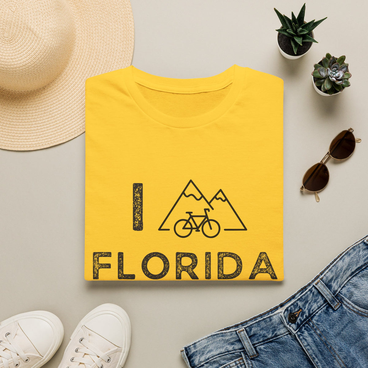 I (Mountain) Bike Florida // Unisex Softstyle T-Shirt
