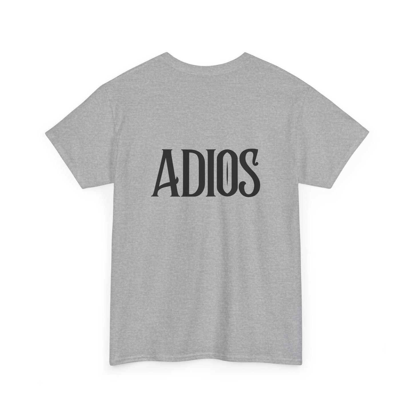 Howdy & Adios  // Unisex Heavy Cotton Tee - Casual Statement Shirt