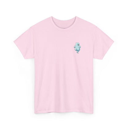 'Power Bottom Autumn' Blue Ghost // Playful Unisex Heavy Cotton Tee