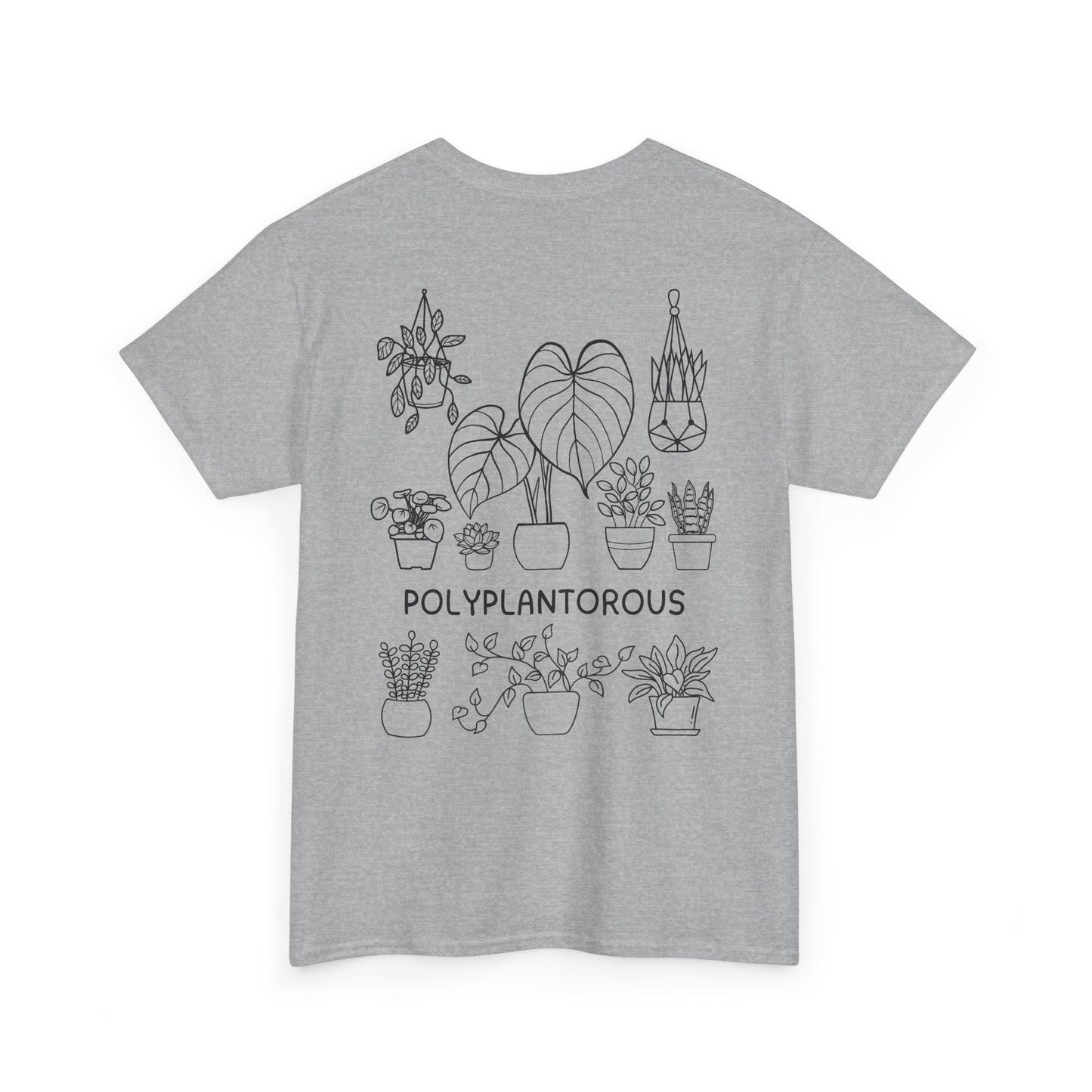 polyPLANTorous // Unisex Heavy Cotton Tee - Perfect for Everyday Comfort