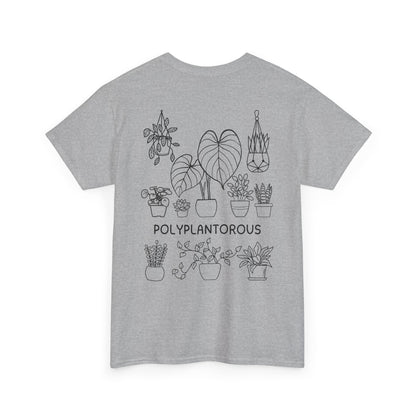polyPLANTorous // Unisex Heavy Cotton Tee - Perfect for Everyday Comfort