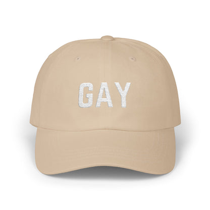 Gay // Classic Dad Cap