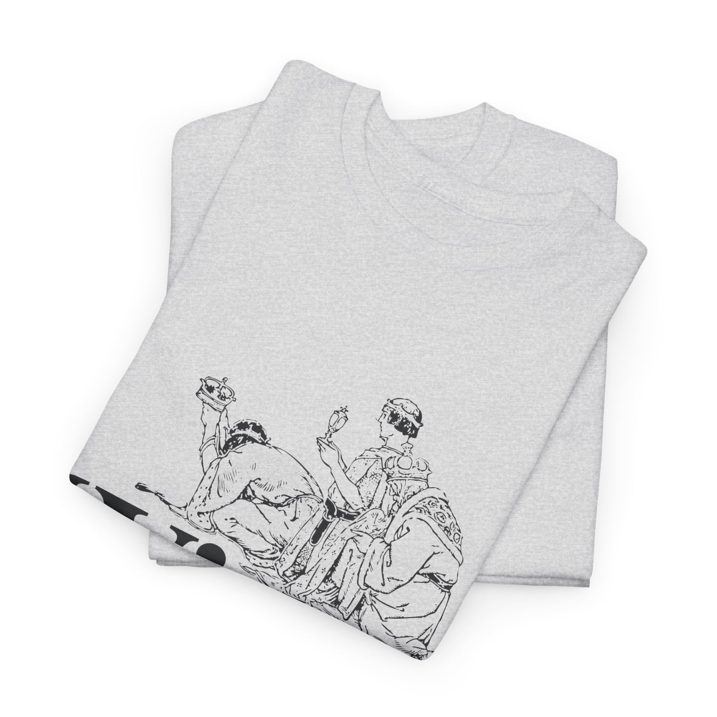 Wise Guys Unisex Heavy Cotton Tee - Stylish Graphic Tee for Casual Wear