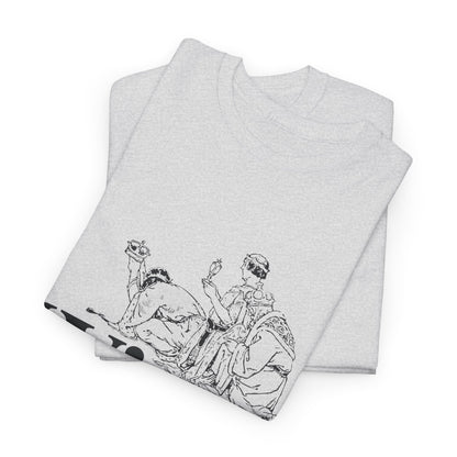 Wise Guys Unisex Heavy Cotton Tee - Stylish Graphic Tee for Casual Wear