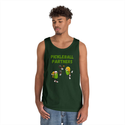 Pickleball Partners 3 // Unisex Heavy Cotton Tank Top
