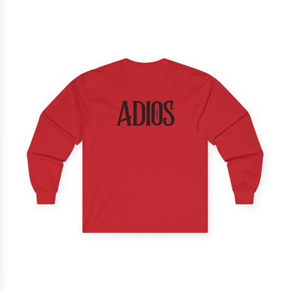 Howdy & Adios // Unisex Long Sleeve Tee | Casual Cotton Top for Friends & Farewells