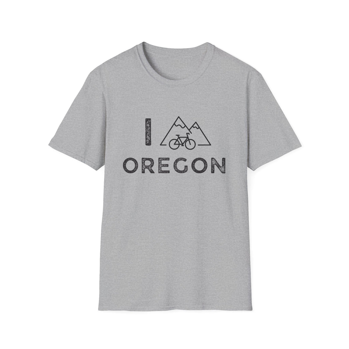 I (Mountain) Bike Oregon // Unisex Softstyle T-Shirt
