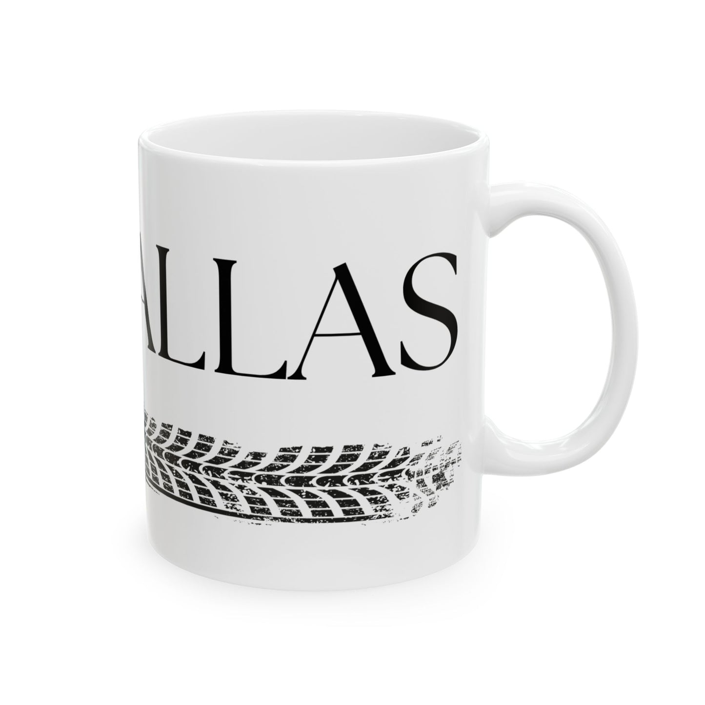I Bike Dallas // Ceramic Mug, (11oz, 15oz)