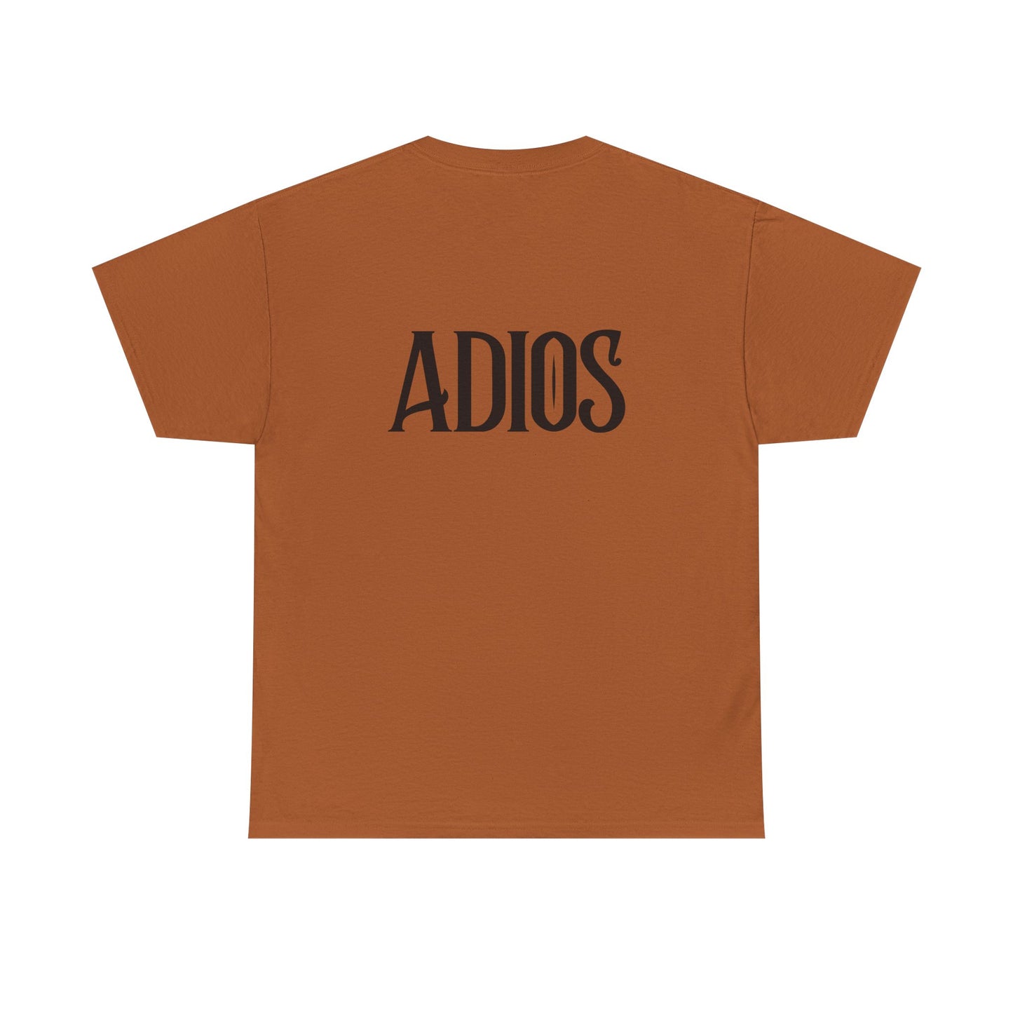 Howdy & Adios  // Unisex Heavy Cotton Tee - Casual Statement Shirt