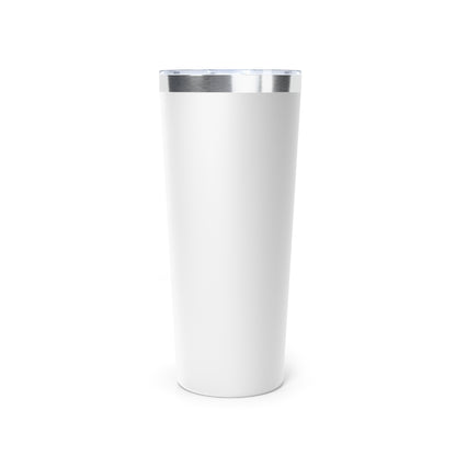 Zero Zero Two Pickleball // Copper Vacuum Insulated Tumbler, 22oz - Blue Text