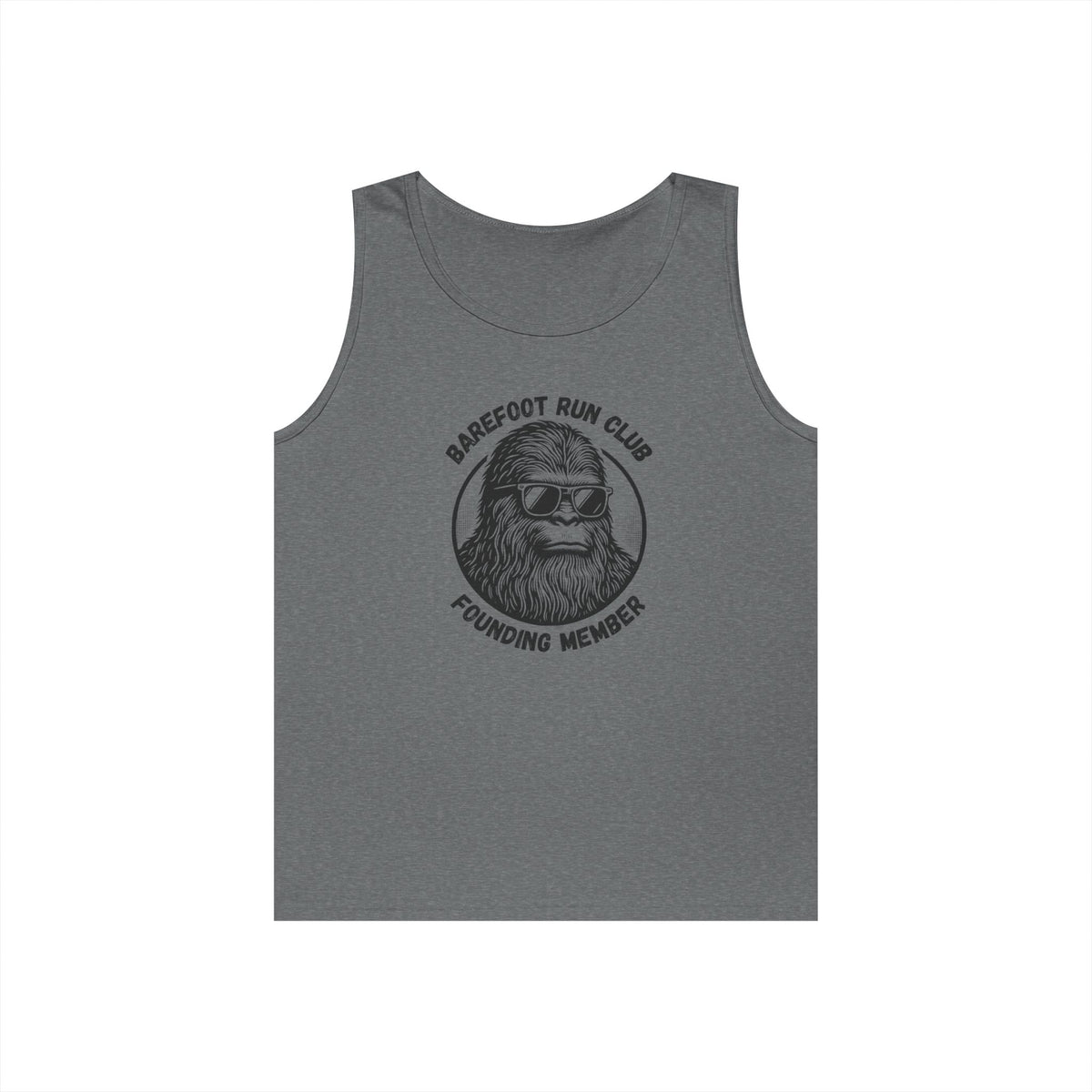 Barefoot Run Club Founding Member //  Unisex Heavy Cotton Tank Top