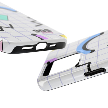 90s Baby Zig Zag and Shapes // iPhone Case