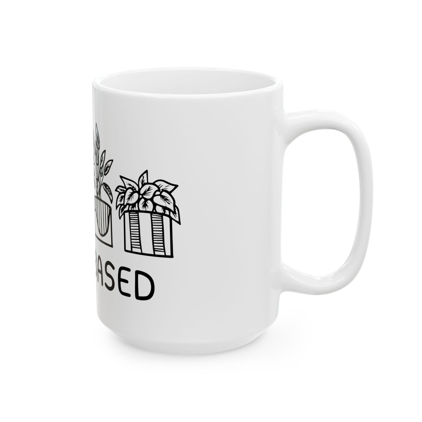 Plant Based // Ceramic Mug, (11oz, 15oz)