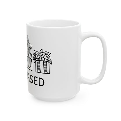 Plant Based // Ceramic Mug, (11oz, 15oz)