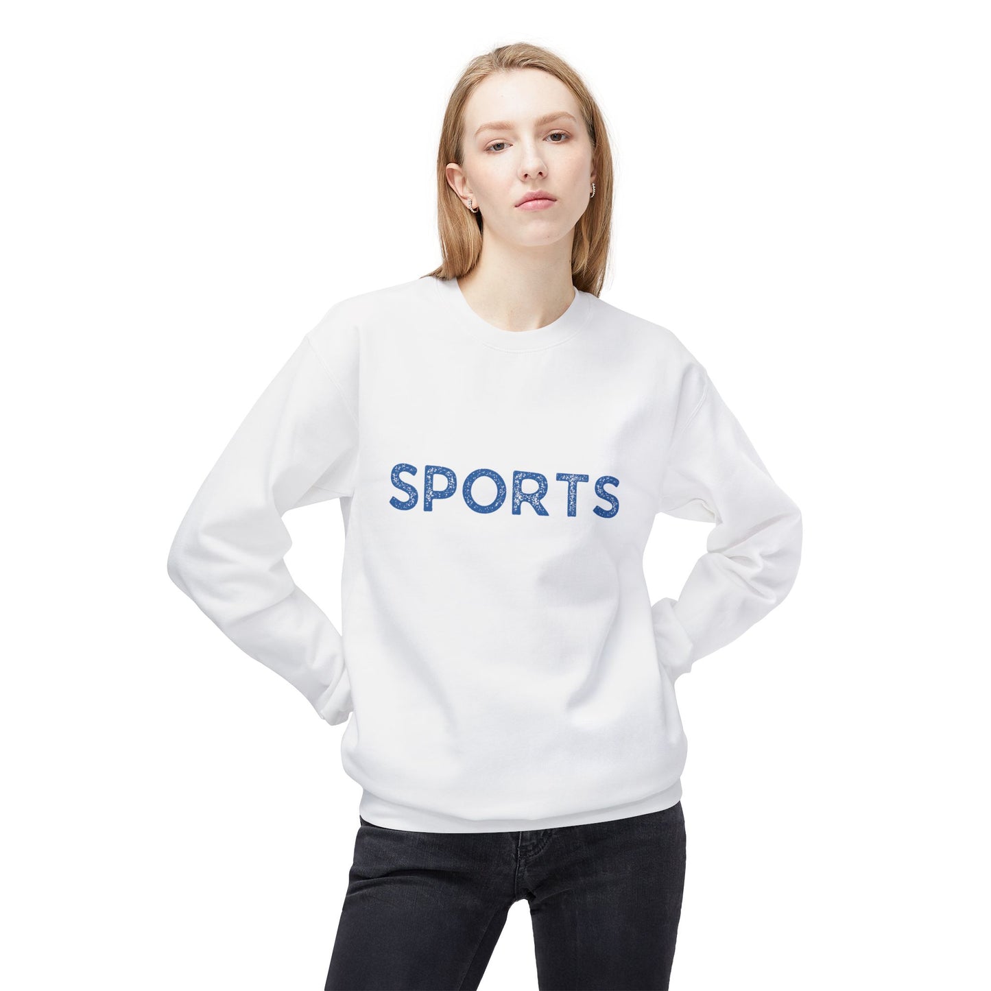 Sports // Unisex Midweight Softstyle Fleece Crewneck Sweatshirt