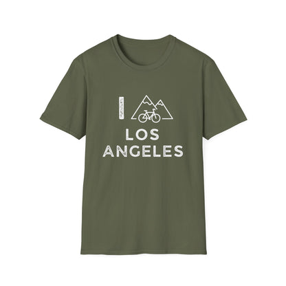 I (Mountain) Bike Los Angeles // Unisex Softstyle T-Shirt