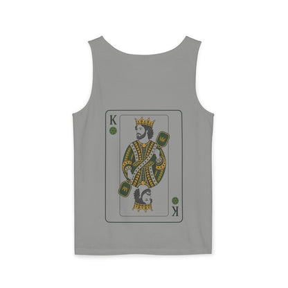 Pickleball - King of the Court - Vintage Playing Card - Tank Top — Graphic Tank
