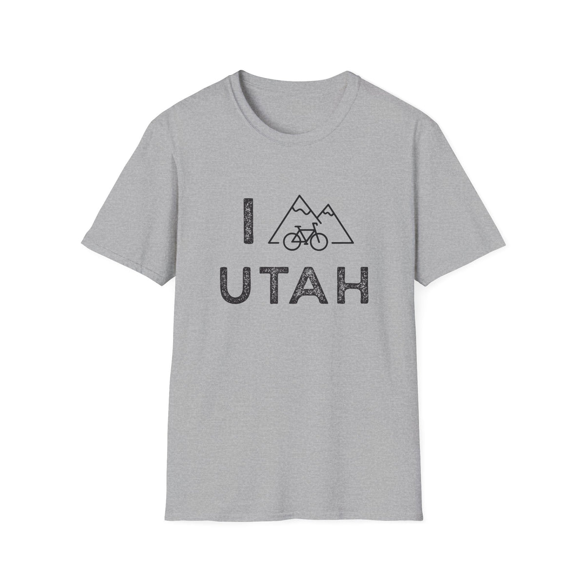I (Mountain) Bike Utah // Unisex Softstyle T-Shirt