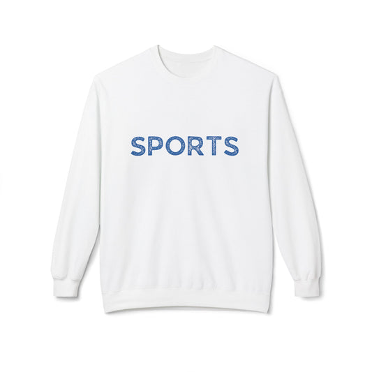 Sports // Unisex Midweight Softstyle Fleece Crewneck Sweatshirt