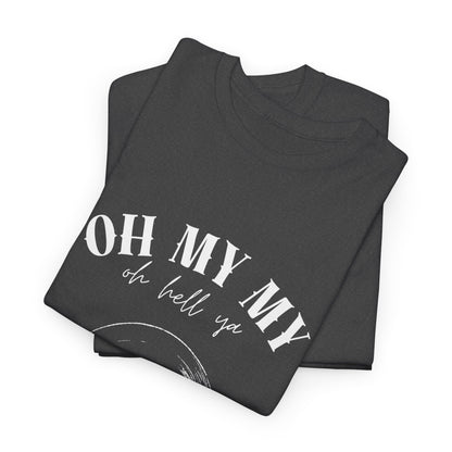 Oh My My Vintage Vinyl Graphic // Unisex Heavy Cotton Tee - Perfect for Music Lovers