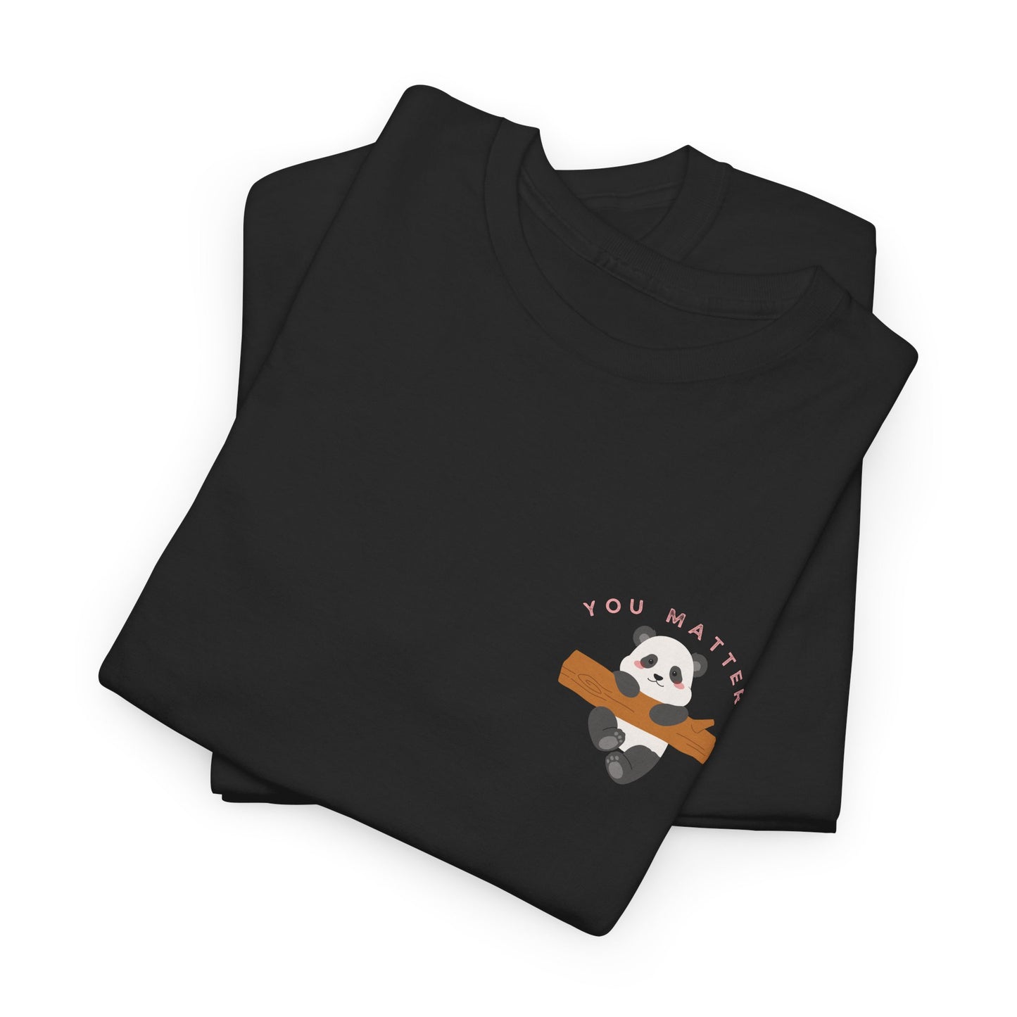 Keep Hangin' On - Panda // Unisex Heavy Cotton Tee -Vibes Graphic Shirt