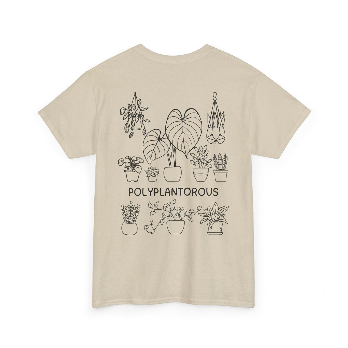 polyPLANTorous // Unisex Heavy Cotton Tee - Perfect for Everyday Comfort