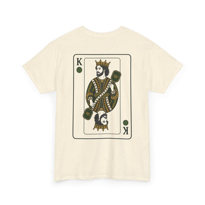 Pickleball - King of the Court Card Tee — Vintage Playing Card Graphic T-Shirt