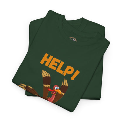 Help! I Married into a Turkey Trot Family // Unisex Jersey Short Sleeve Tee