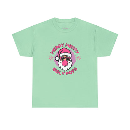 Merry Merry Girly Pops Christmas Tee