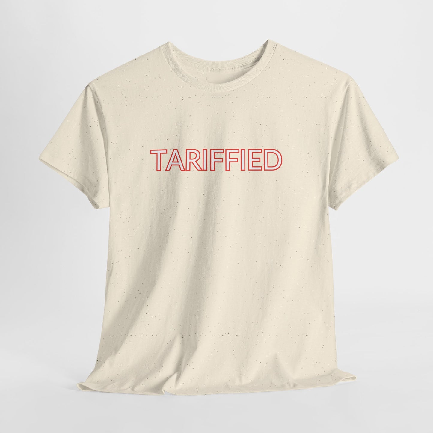 Tarrified // Unisex Heavy Cotton Tee - Scary Economy Statement Shirt