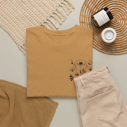 We're Rooting For You - Flowers // Unisex Heavy Cotton Tee - Perfect for Everyday Comfort