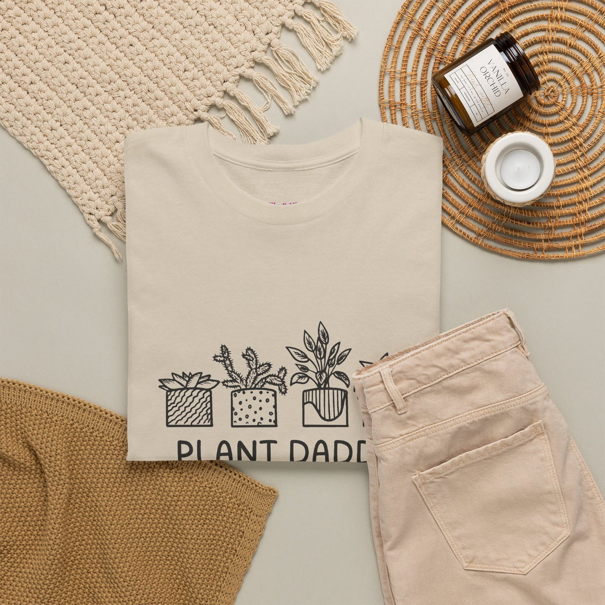 Plant Daddy // Unisex Heavy Cotton Tee - Perfect for Everyday Comfort