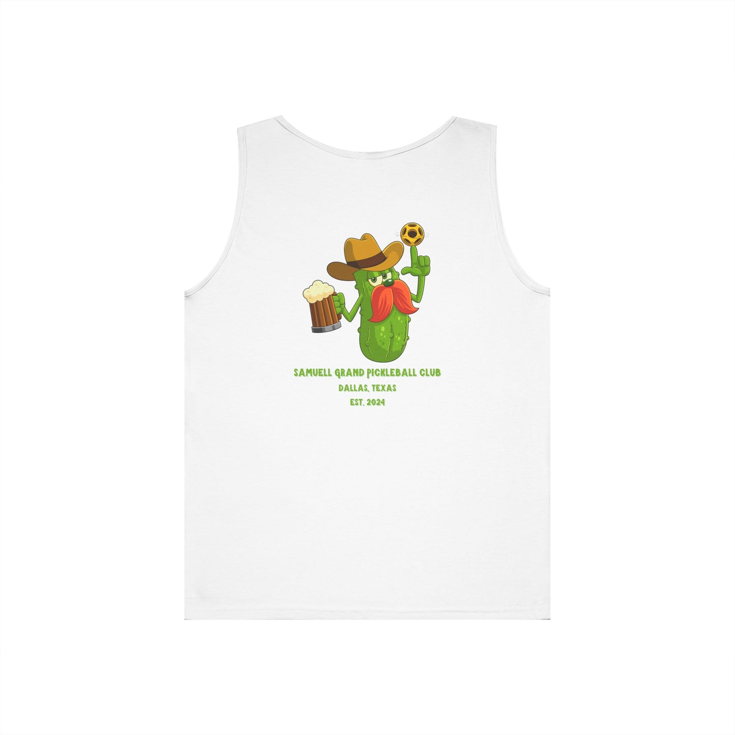 SGPBC // Green // Unisex Heavy Tank Top