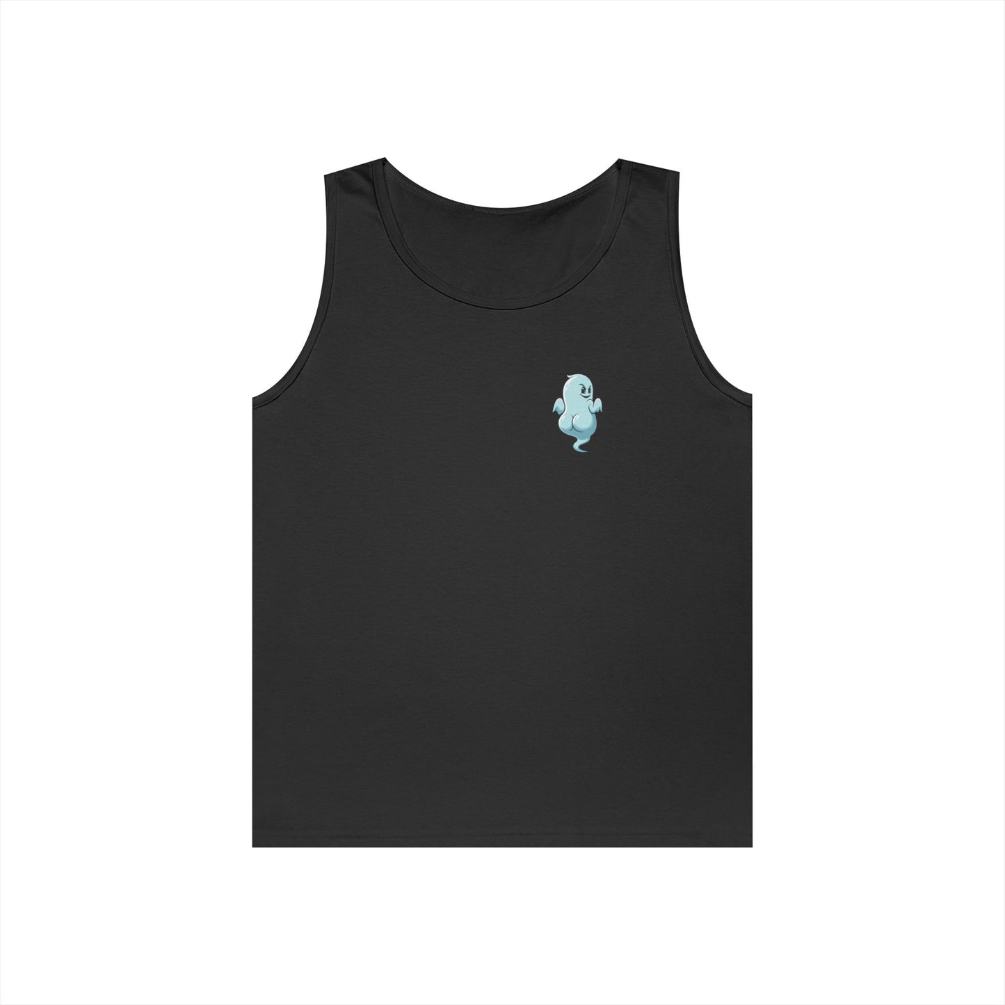 Power Bottom Autumn- Blue Ghost // Playful Tank Top for Unisex