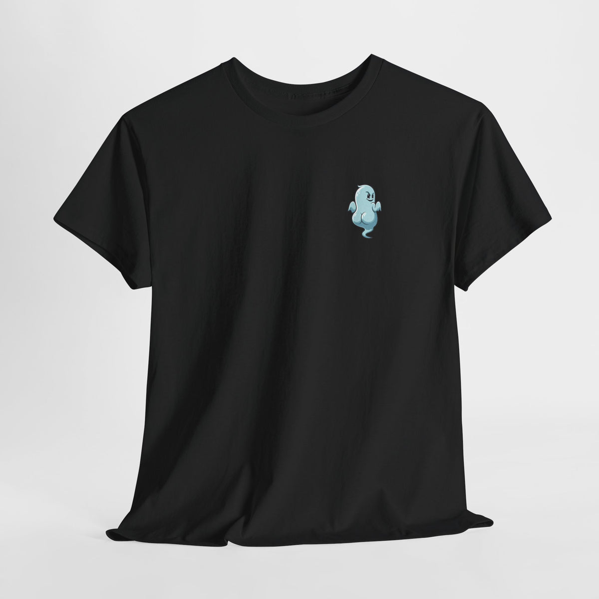 'Power Bottom Autumn' Blue Ghost // Playful Unisex Heavy Cotton Tee
