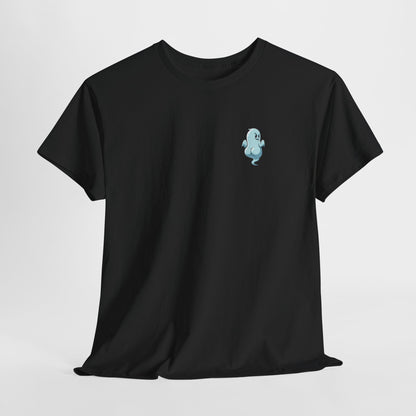 'Power Bottom Autumn' Blue Ghost // Playful Unisex Heavy Cotton Tee