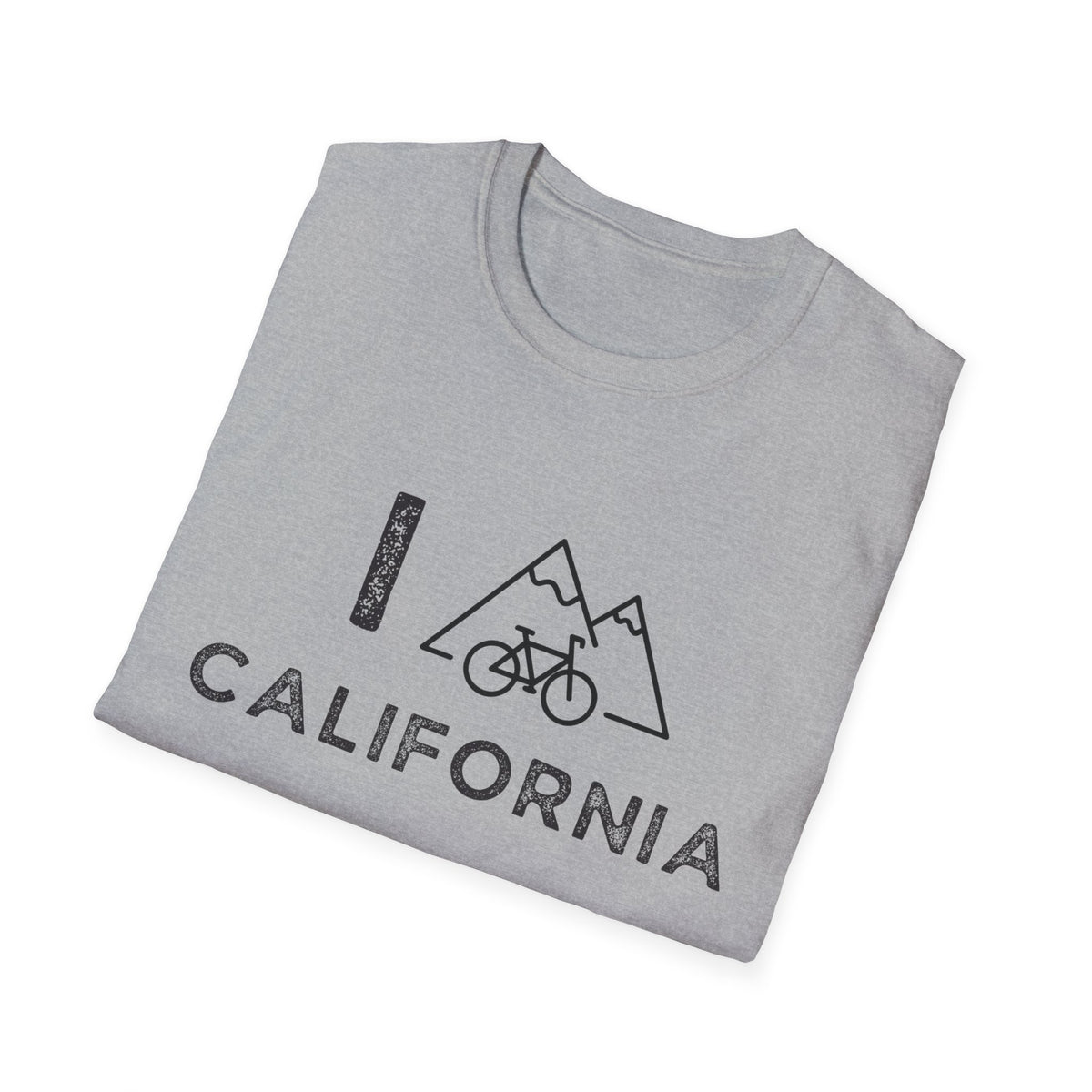I (Mountain) Bike California // Unisex Softstyle T-Shirt