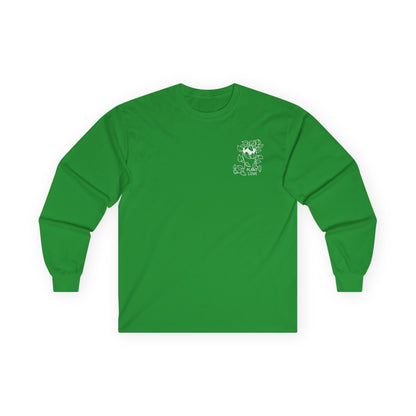 polyPLANTorous // Unisex Long Sleeve Tee - Botanical Design for Plant Lovers