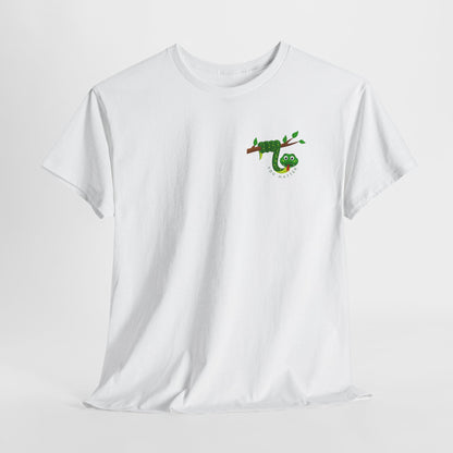 Keep Hanging On - Snake // Unisex Heavy Cotton Tee - Positive Message T-Shirt