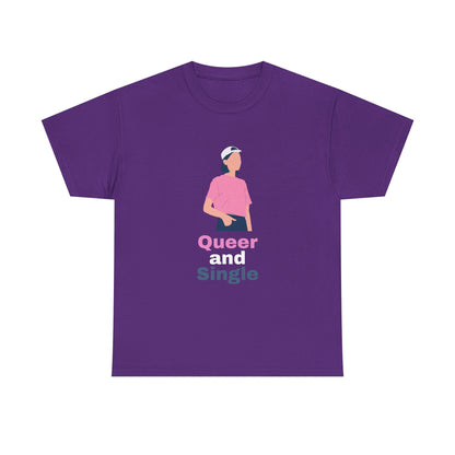 Queer and Single // Short Sleeve Tee