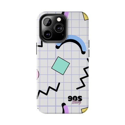 90s Baby Zig Zag and Shapes // iPhone Case