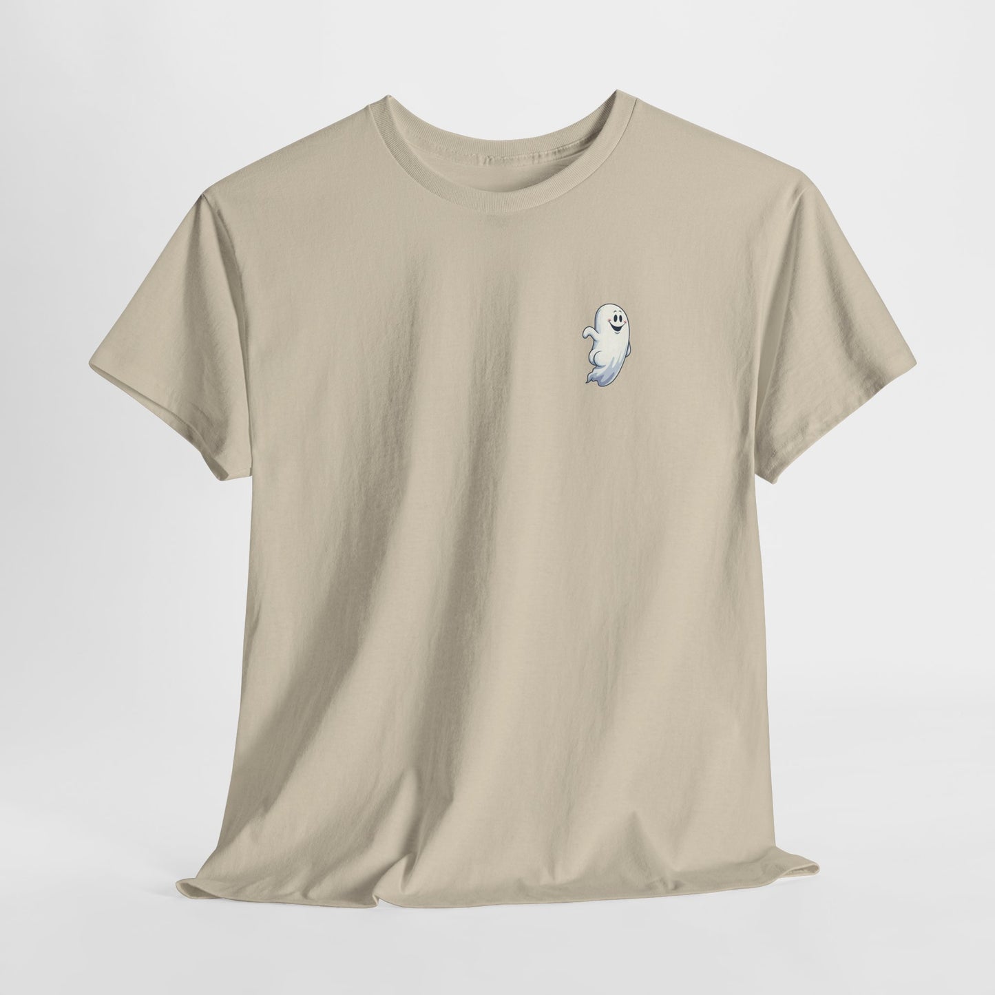 'Power Bottom Autumn' White Ghost // Halloween Ghost Unisex Heavy Cotton Tee