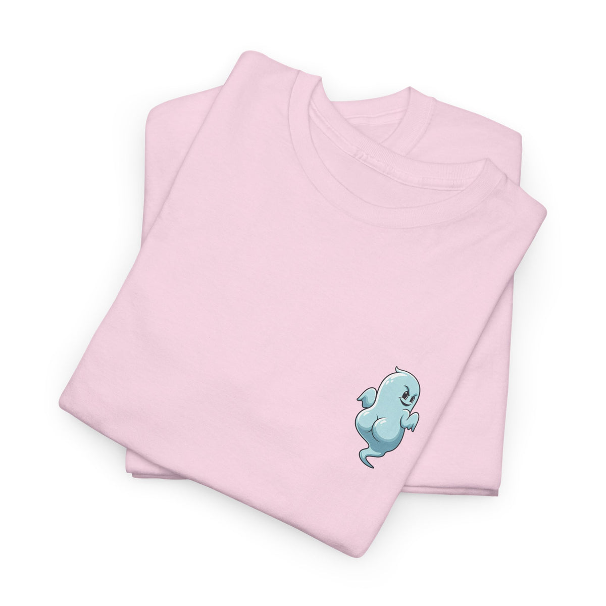 'Power Bottom Autumn' Blue Ghost // Playful Unisex Heavy Cotton Tee